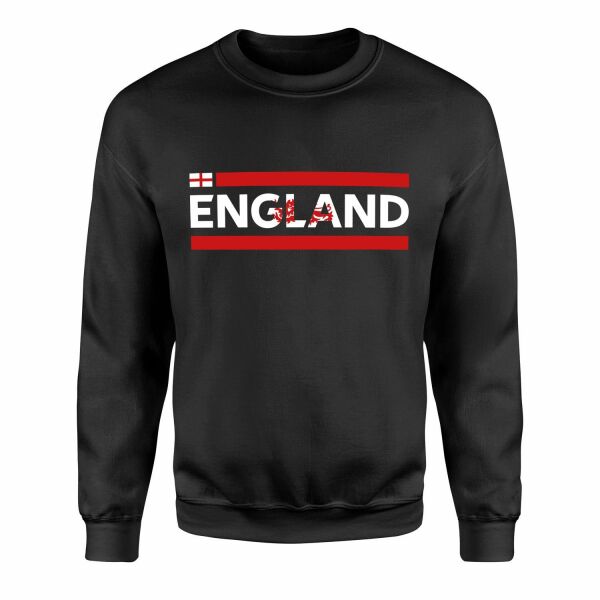 England Sweatshirt L - Siyah