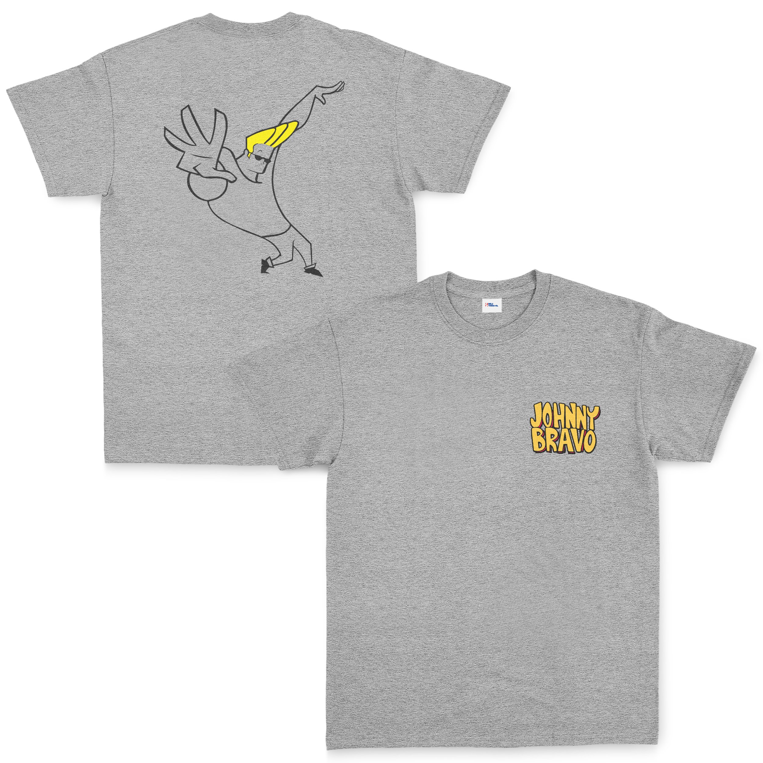 Man I’m Pretty | Johnny Bravo Tişört XXL - Gri