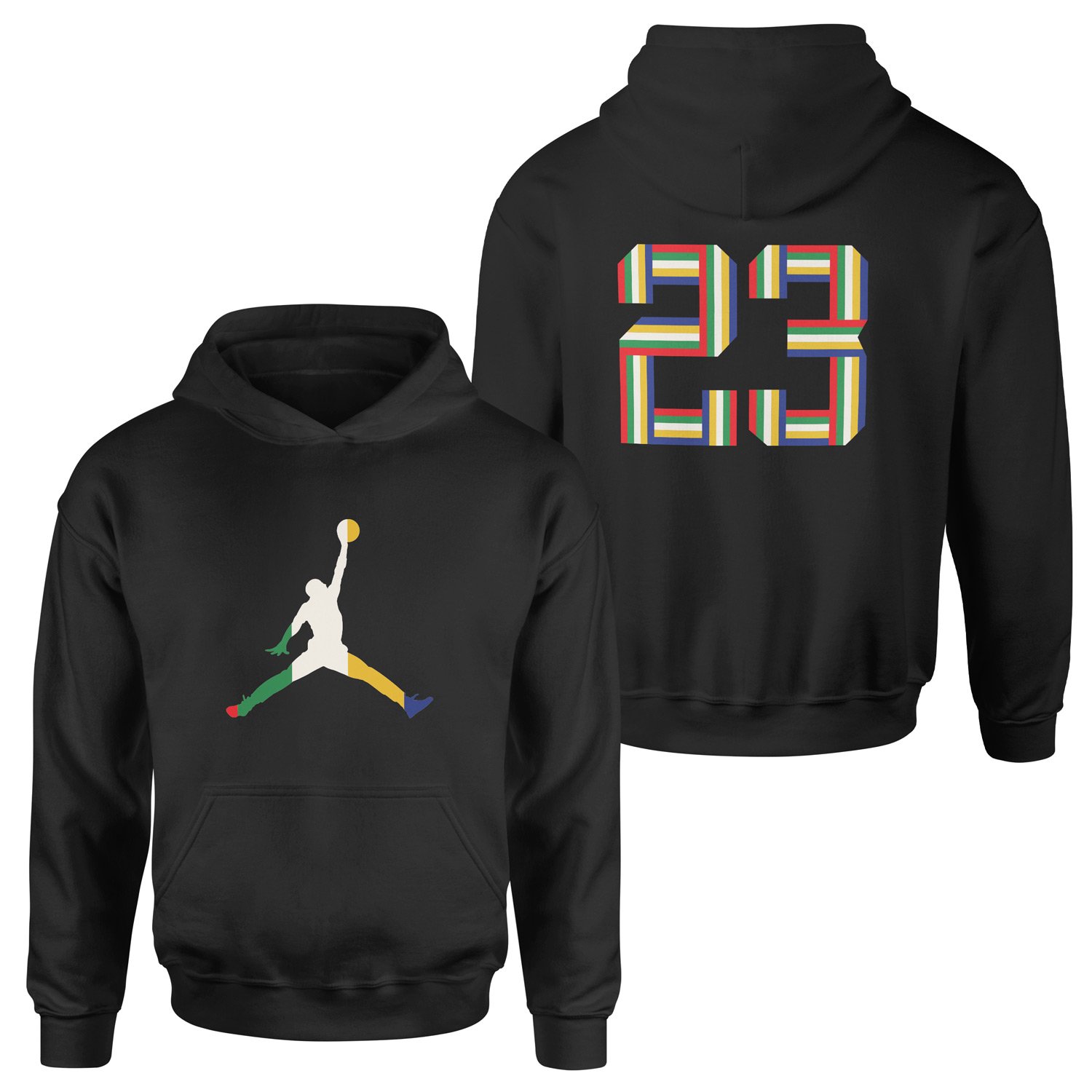 Air Jordan 23 PRISM Hoodie S - Siyah