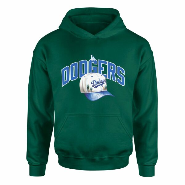 Welcome to California | Los Angeles Dodgers Hoodie S - Nefti Yeşili