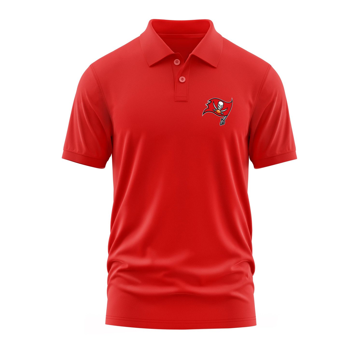 Tampa Bay Buccaneers Polo Tişört XXL - Kırmızı