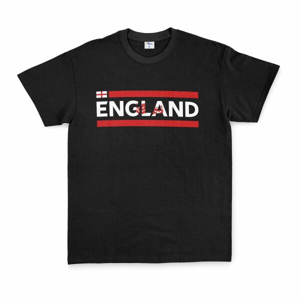 England Tişört XXL - Siyah