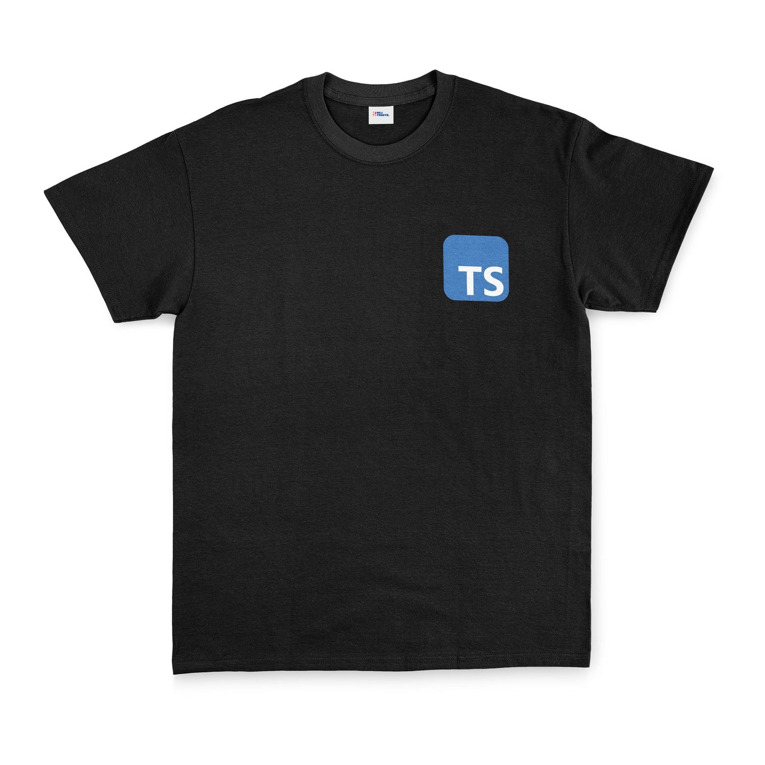 Typescript Tişört M - Siyah