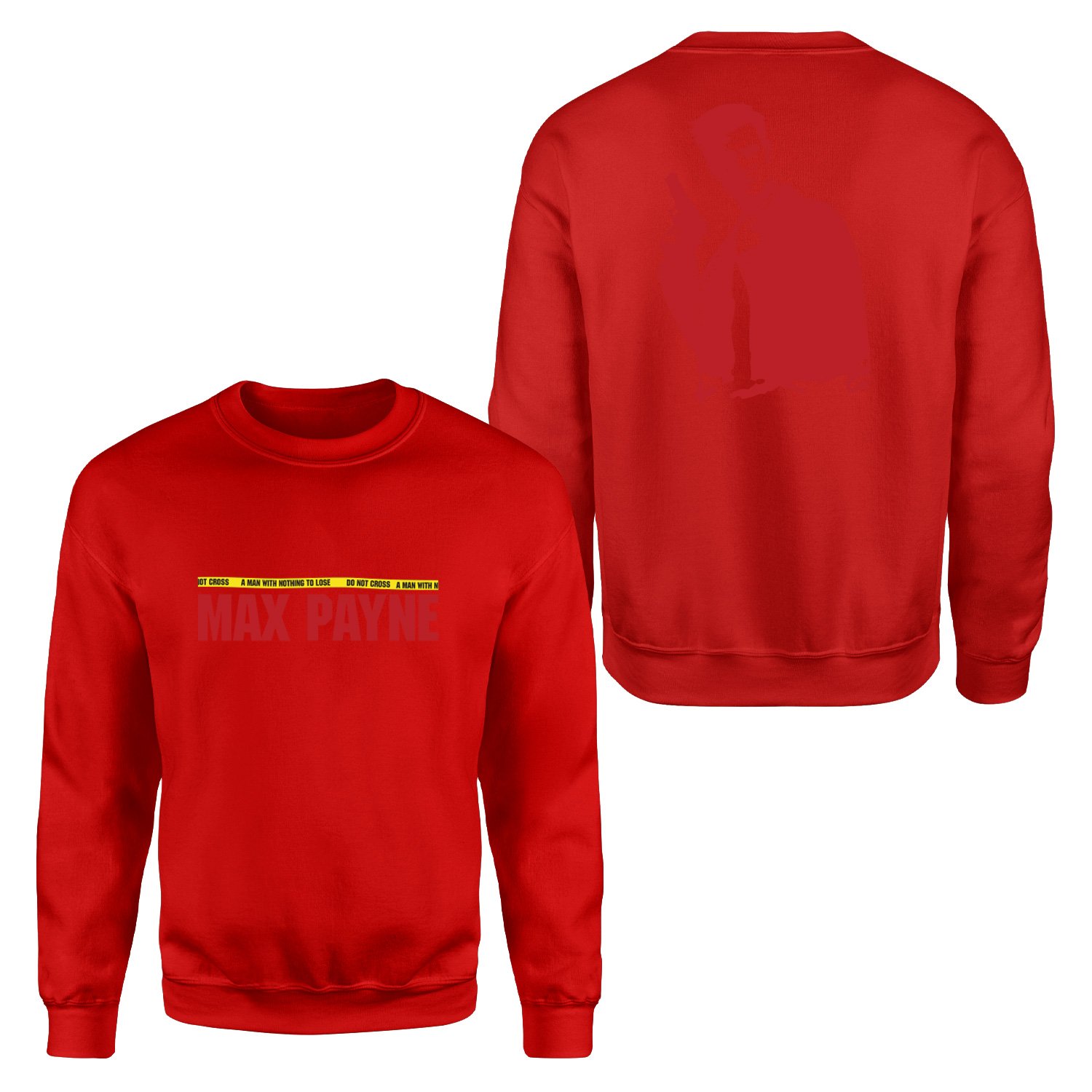 Max Payne Sweatshirt M - Kırmızı