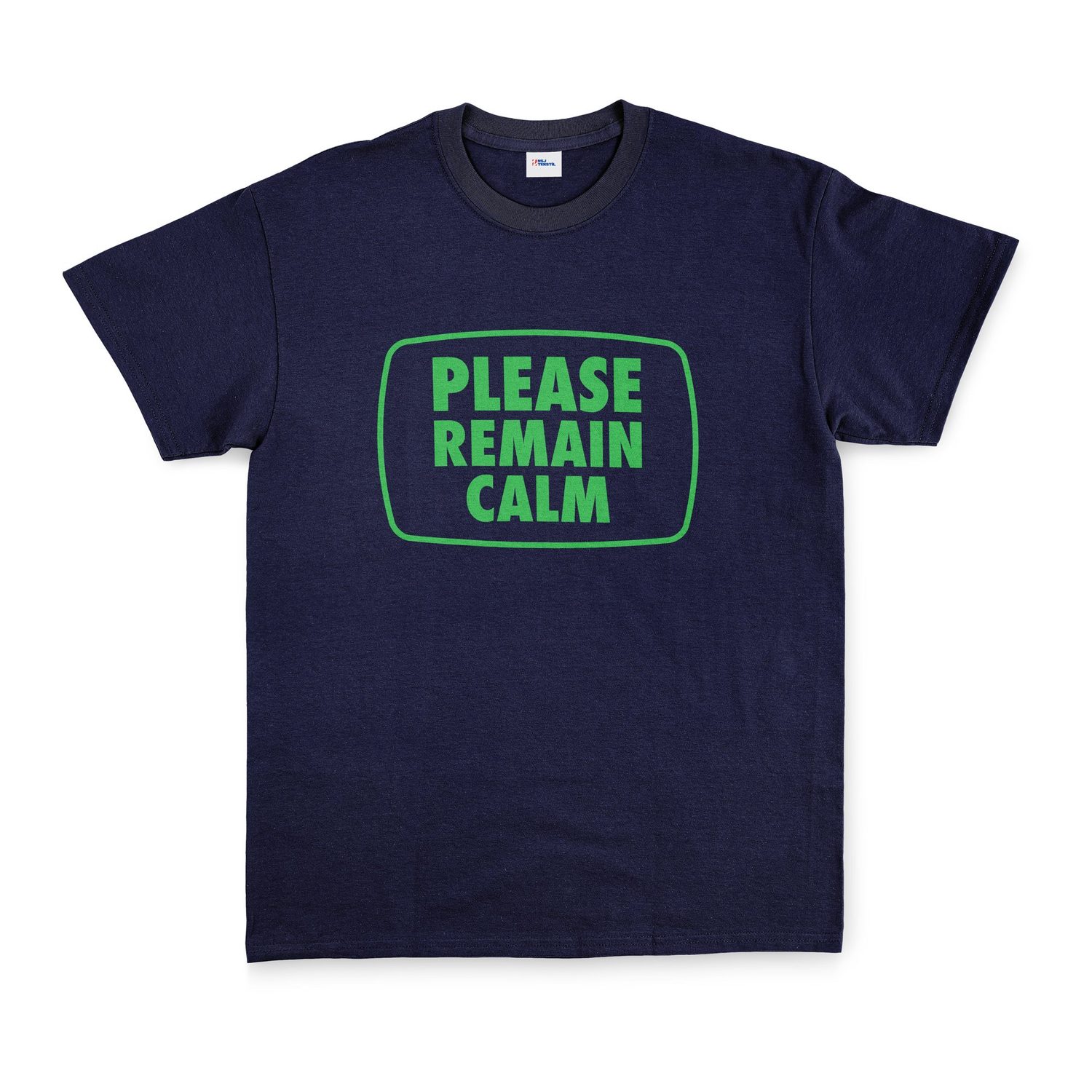 Please Remain Calm | Fallout Tişört L - Lacivert
