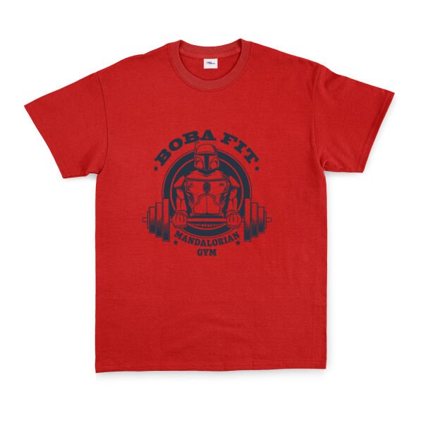 Boba Fit Tişört M - Kırmızı