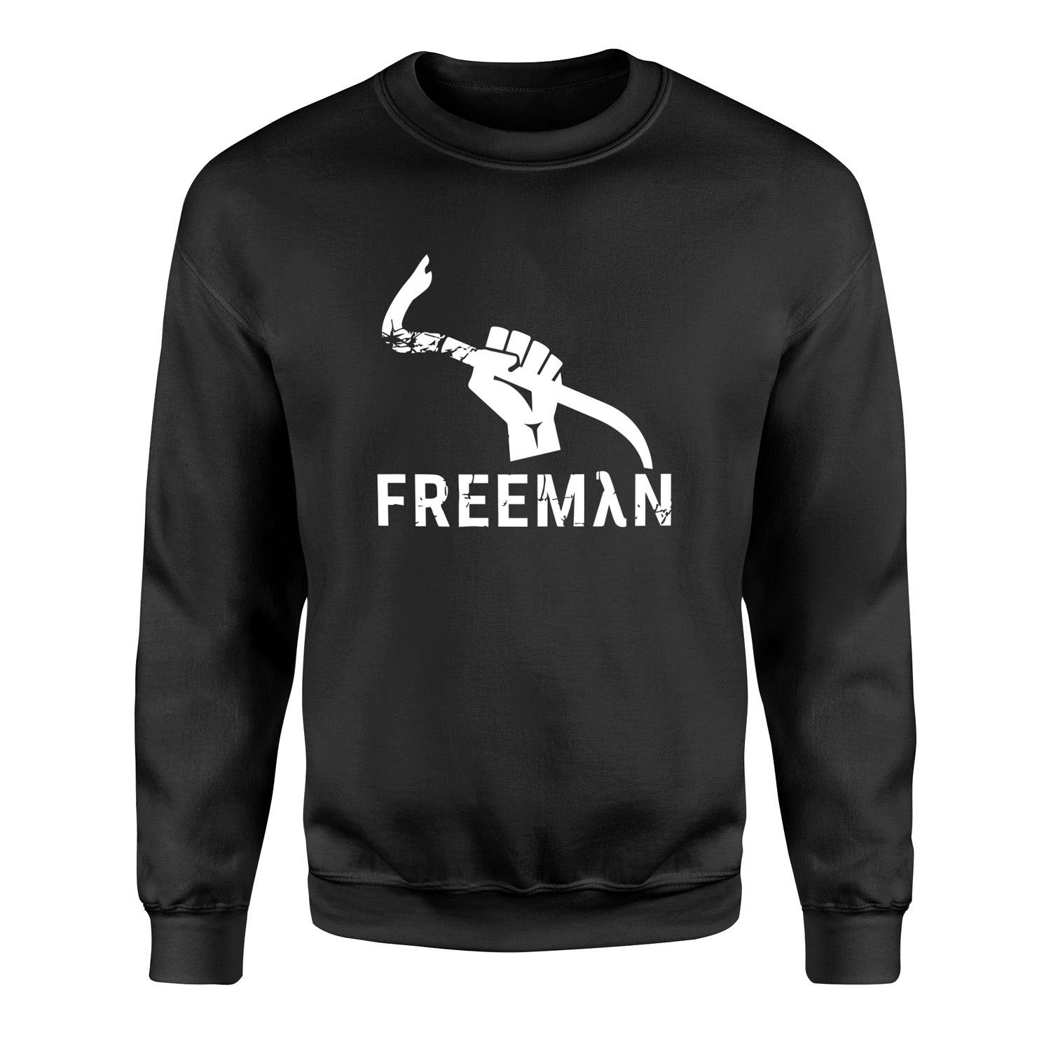 Gordon FREEMAN Crowbar Sweatshirt L - Siyah