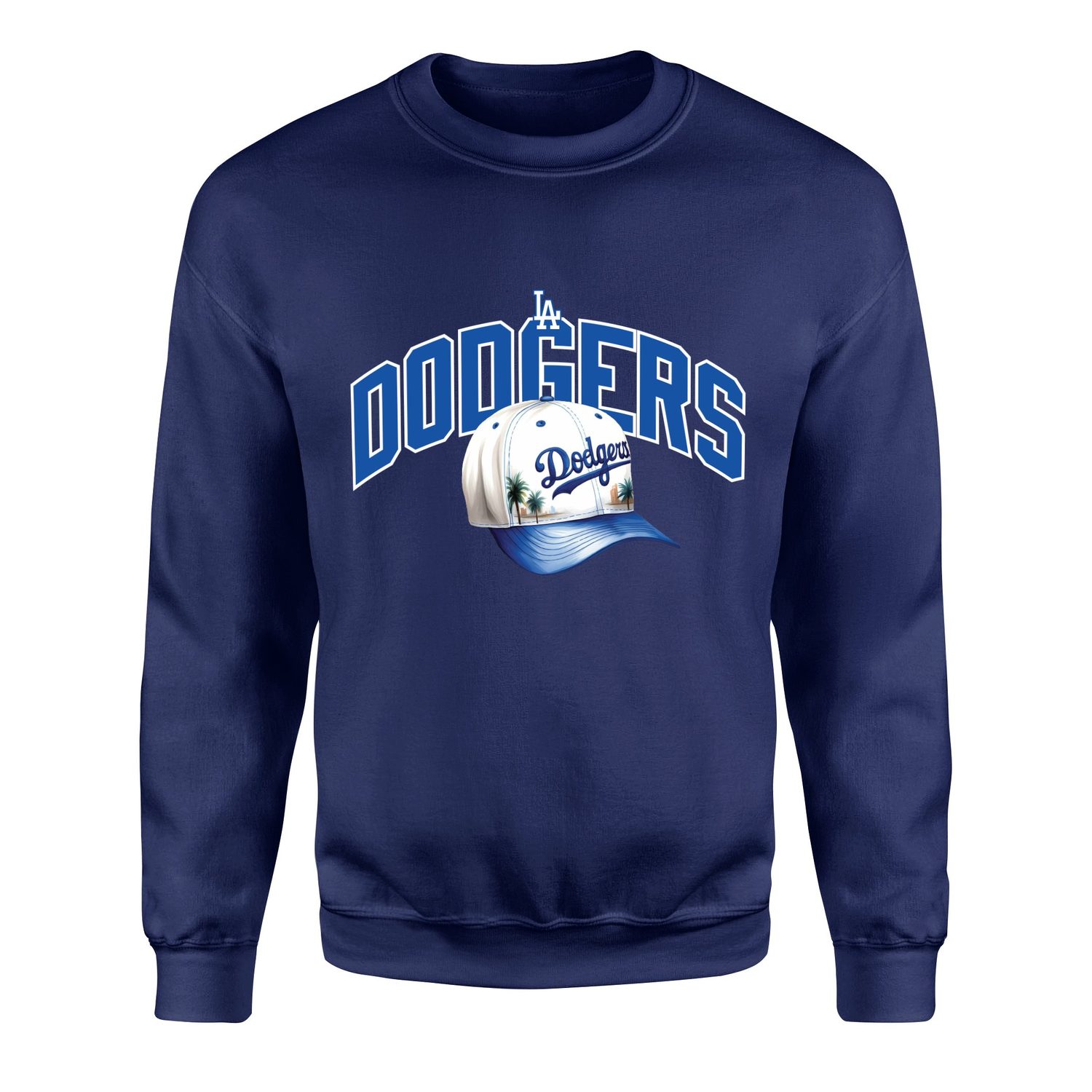 Welcome to California | Los Angeles Dodgers Sweatshirt S - İndigo Mavisi