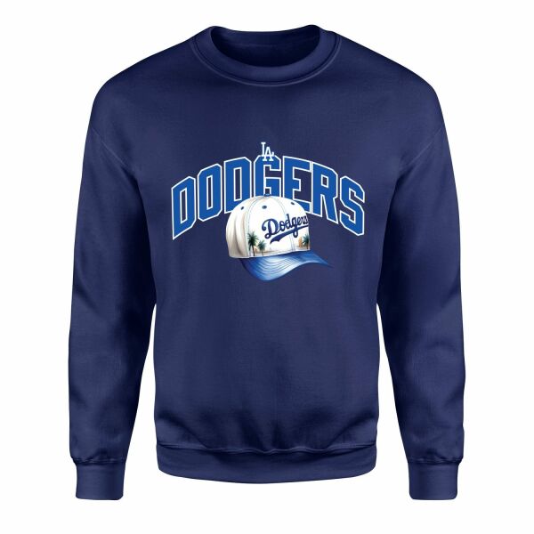 Welcome to California | Los Angeles Dodgers Sweatshirt S - İndigo Mavisi
