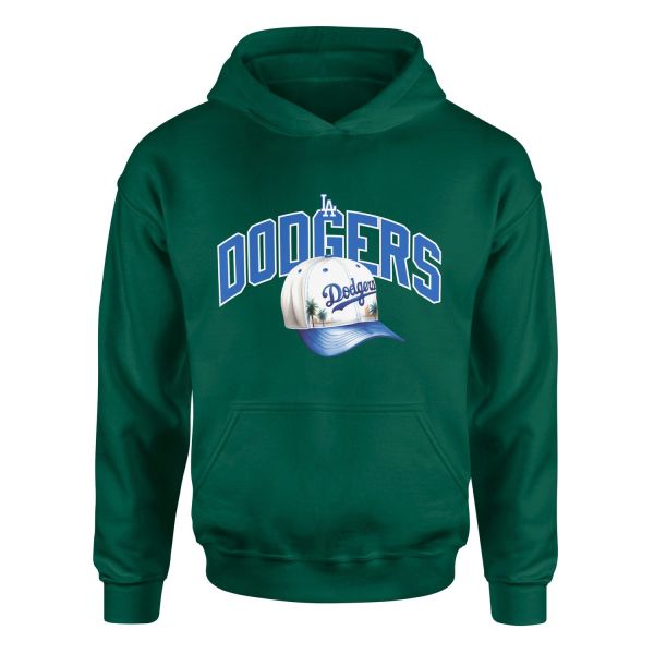 Welcome to California | Los Angeles Dodgers Hoodie M - Nefti Yeşili