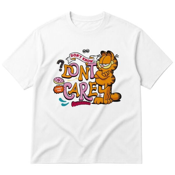 Garfield | I Don’t Care Oversize Tişört