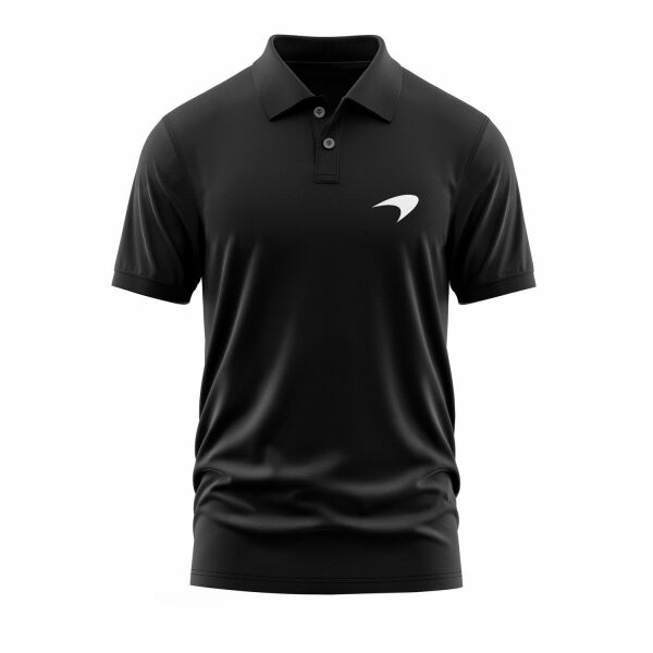 McLaren Racing White Polo Tişört M - Siyah