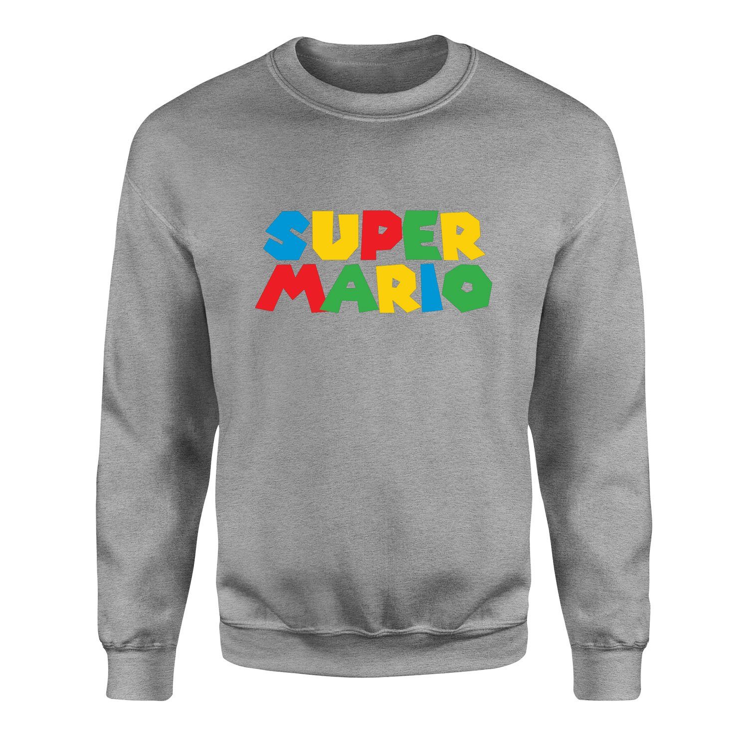 Super Mario Sweatshirt XXL - Gri