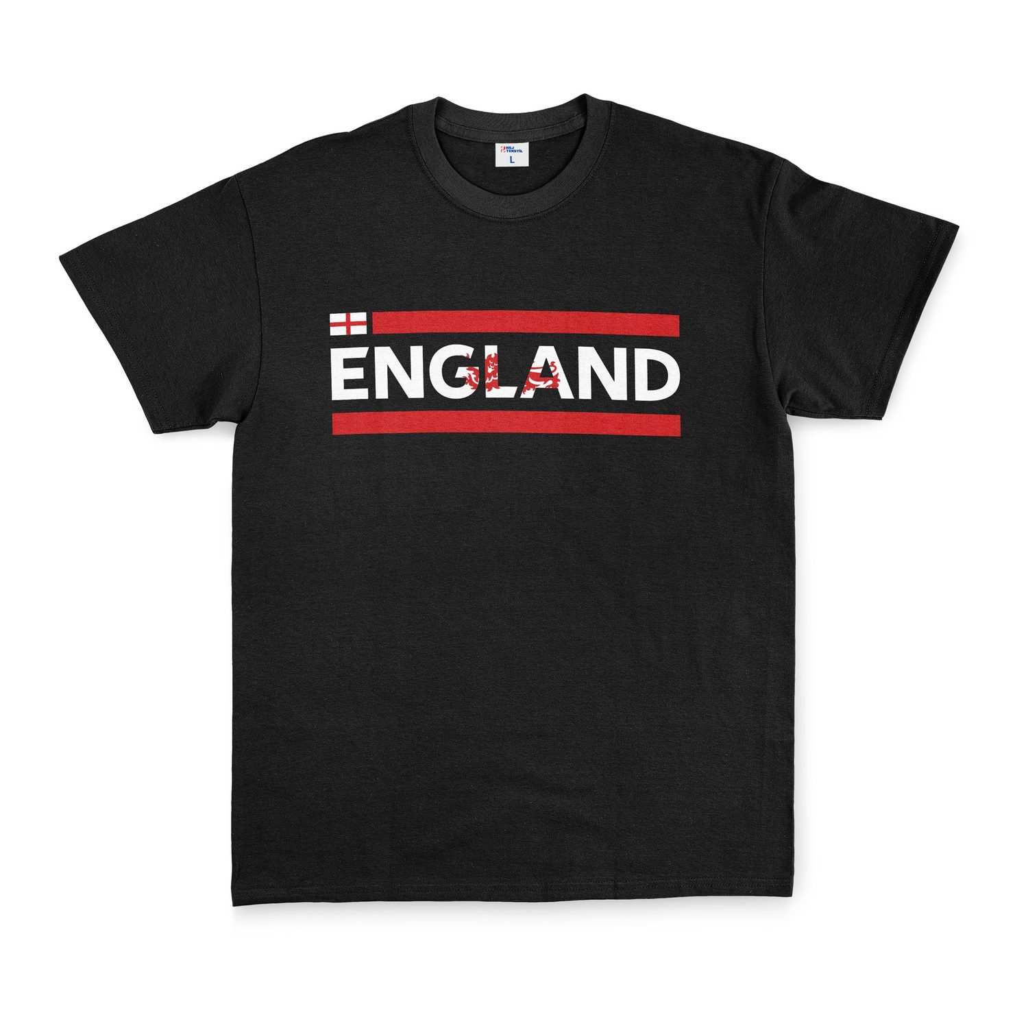 England Tişört S - Siyah