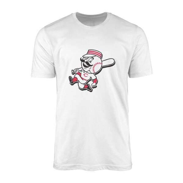 Cincinnati Reds | Mr. Red 60’s Tişört L - Beyaz