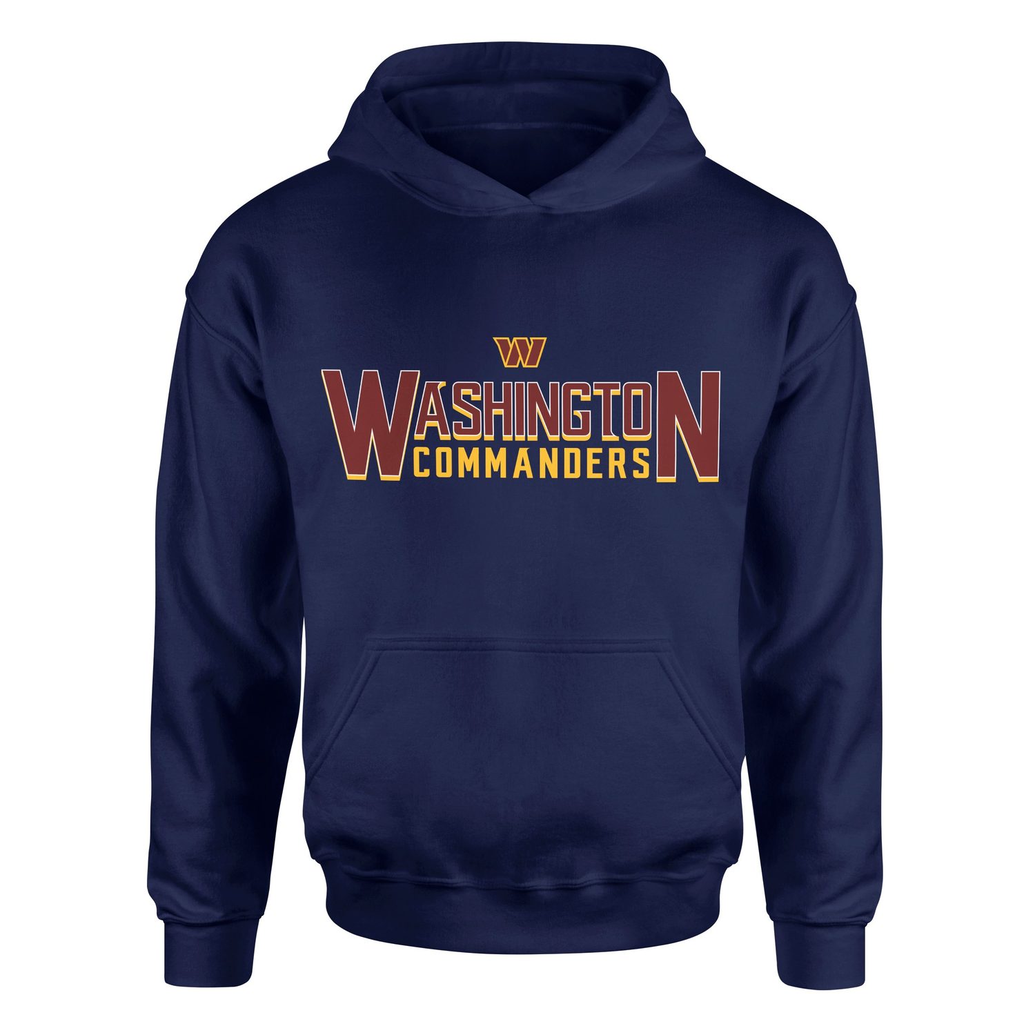 Washington Commanders | Burgundy & Gold Hoodie L - İndigo Mavisi