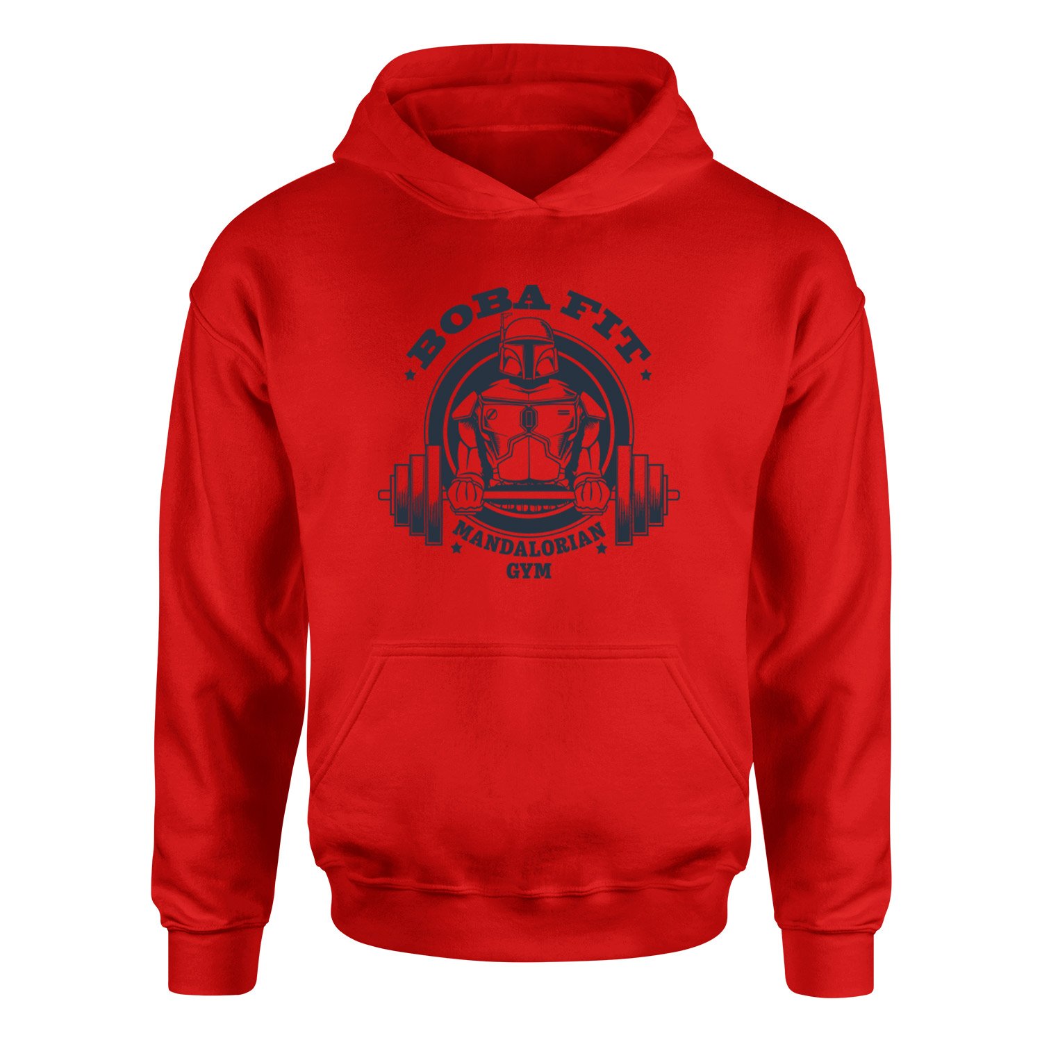 Boba Fit Hoodie XXL - Kırmızı