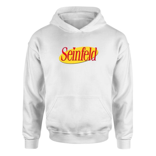 Seinfeld Hoodie XL - Beyaz
