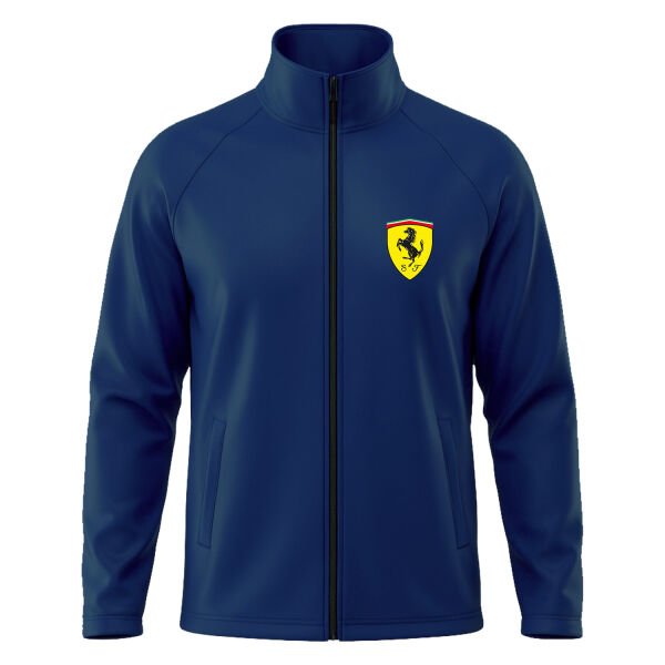 Scuderia Ferrari Soft Shell Ceket M - İndigo Mavisi