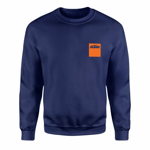 KTM Badge Sweatshirt L - İndigo Mavisi