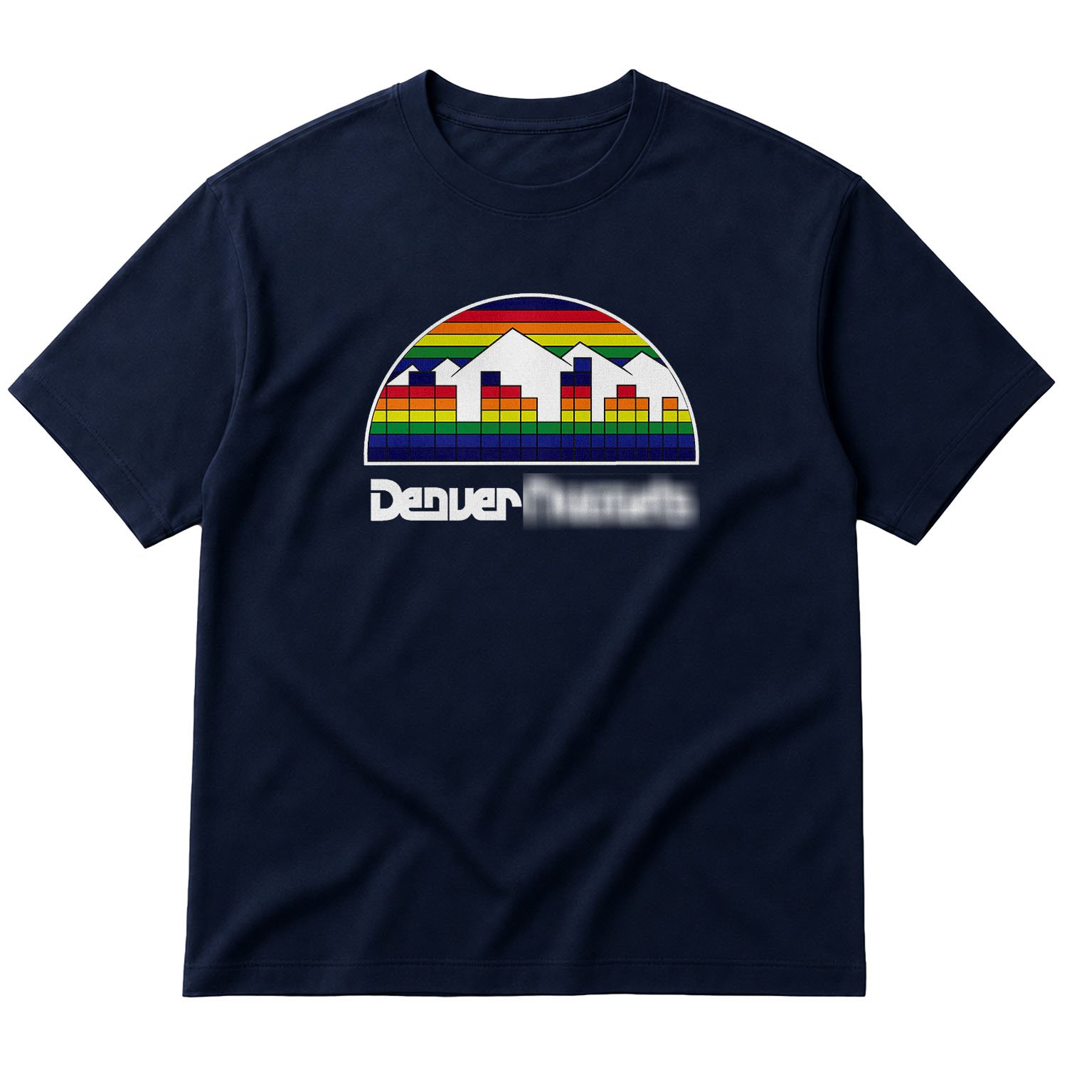 Denver Oversize Tişört XL - İndigo Mavisi
