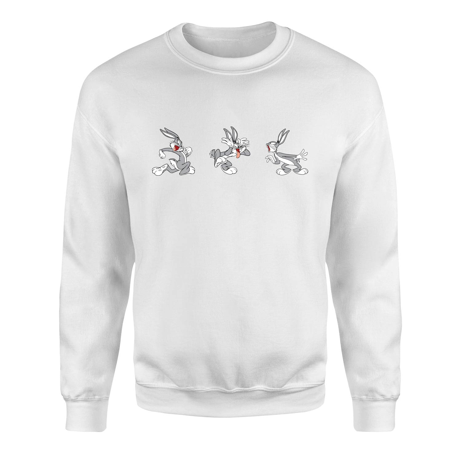 Bunnies Sweatshirt L - Beyaz