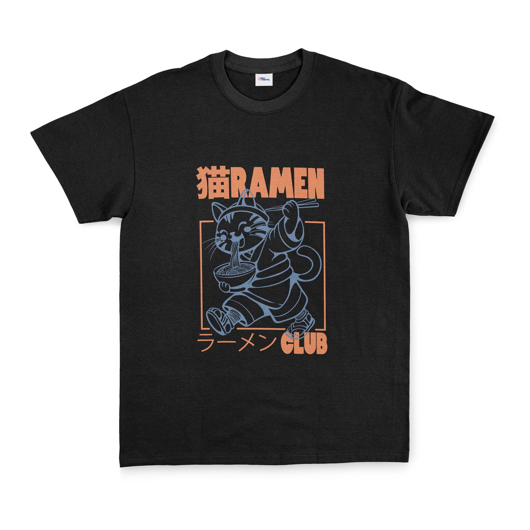 Ramen Club Tişört S - Siyah