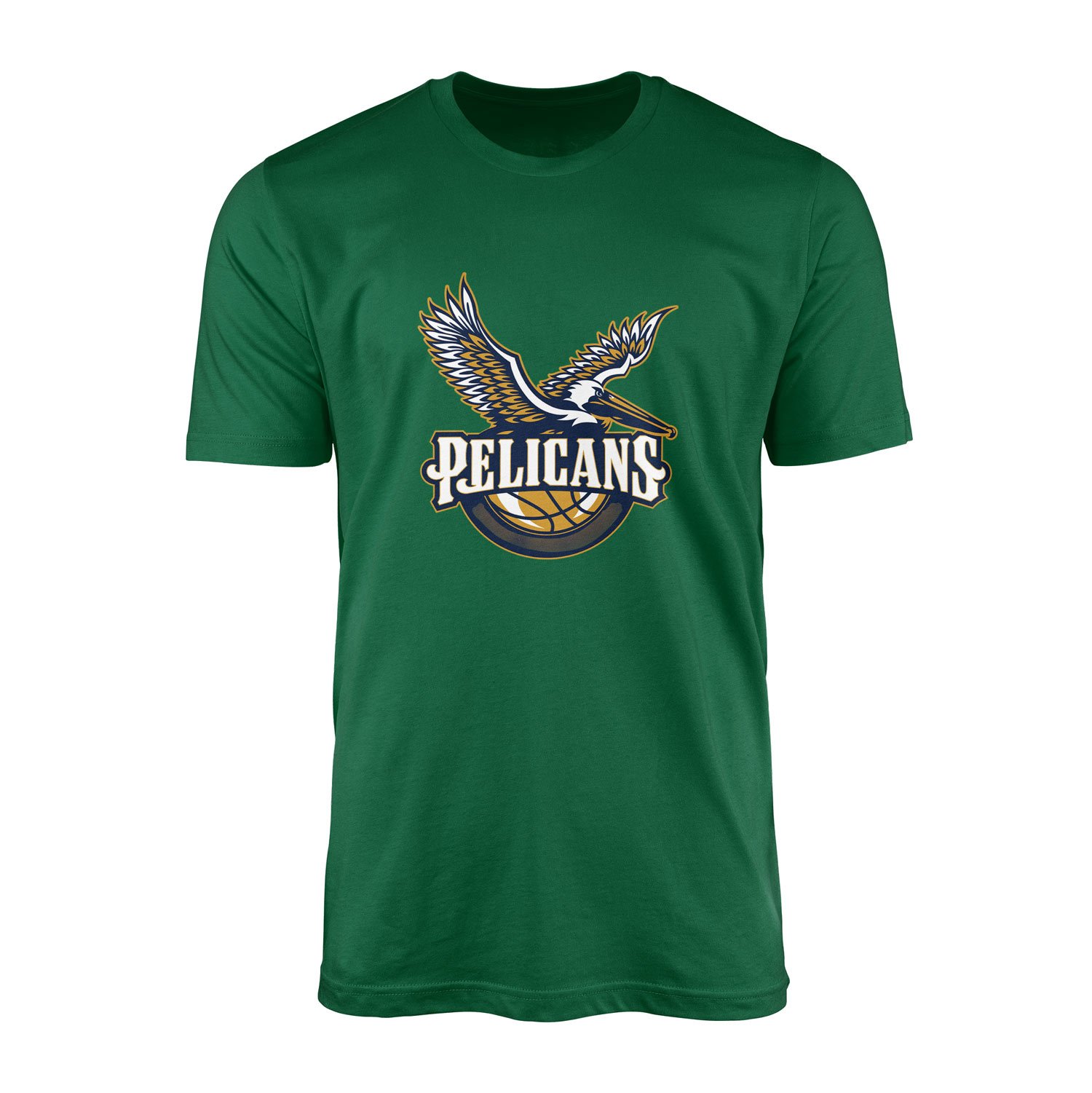 Pelicans Tişört XXL - Nefti Yeşili