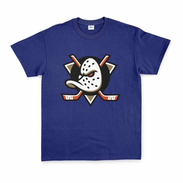 Anaheim Ducks Shield Tişört S - İndigo Mavisi