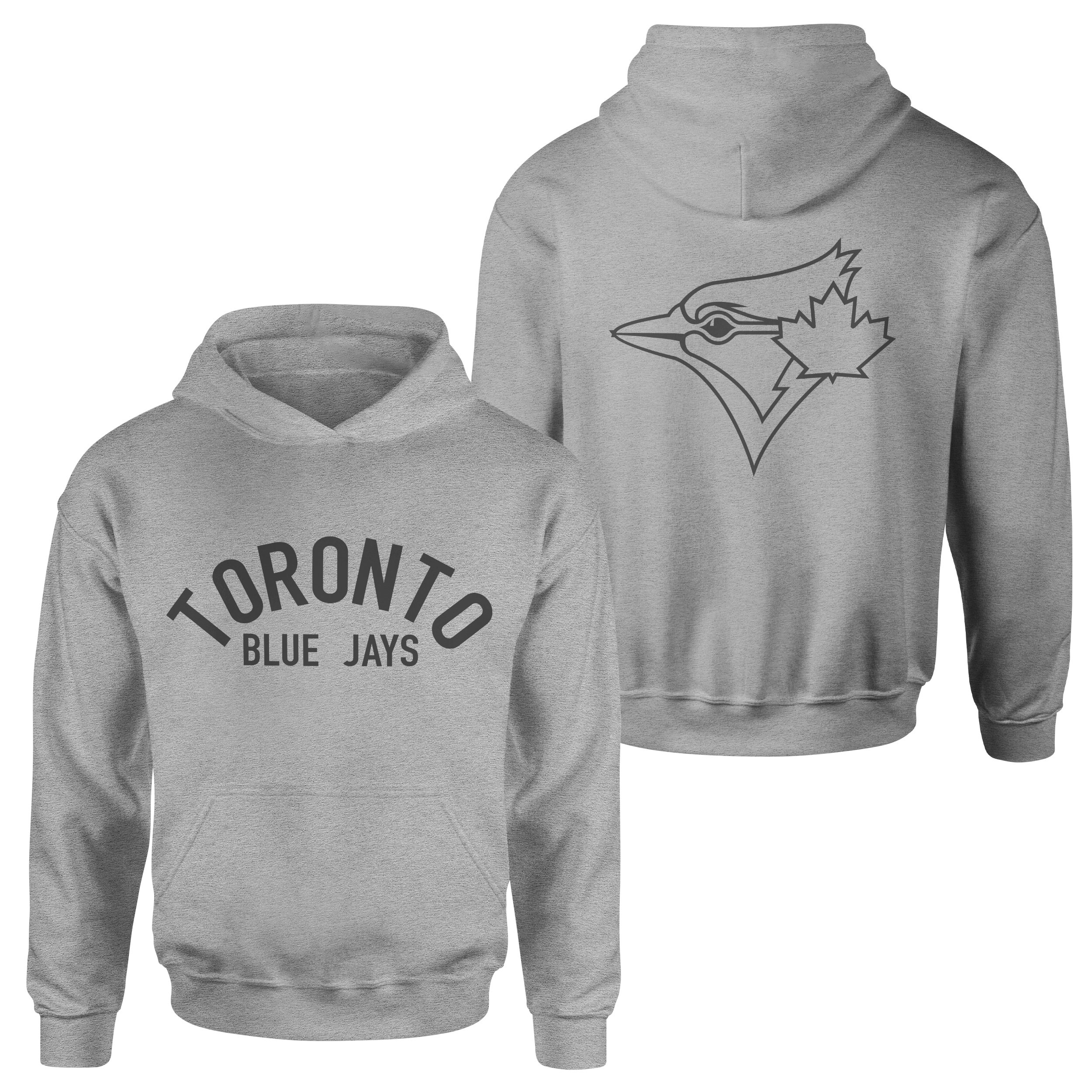 Toronto Blue Jays Muted Hoodie XL - Gri
