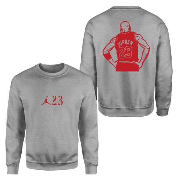 MJ 23 Unstoppable Red |  Air Jordan Sweatshirt XL - Gri