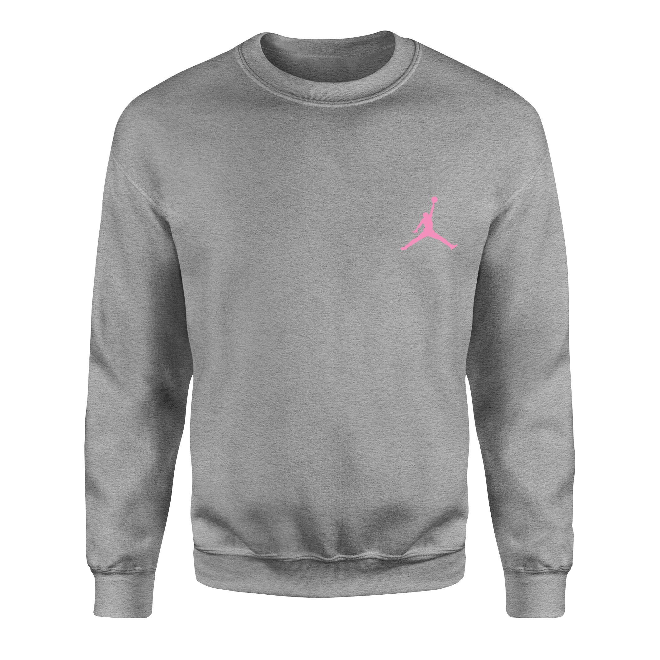 Air Jordan Pink Stroked Sweatshirt L - Gri