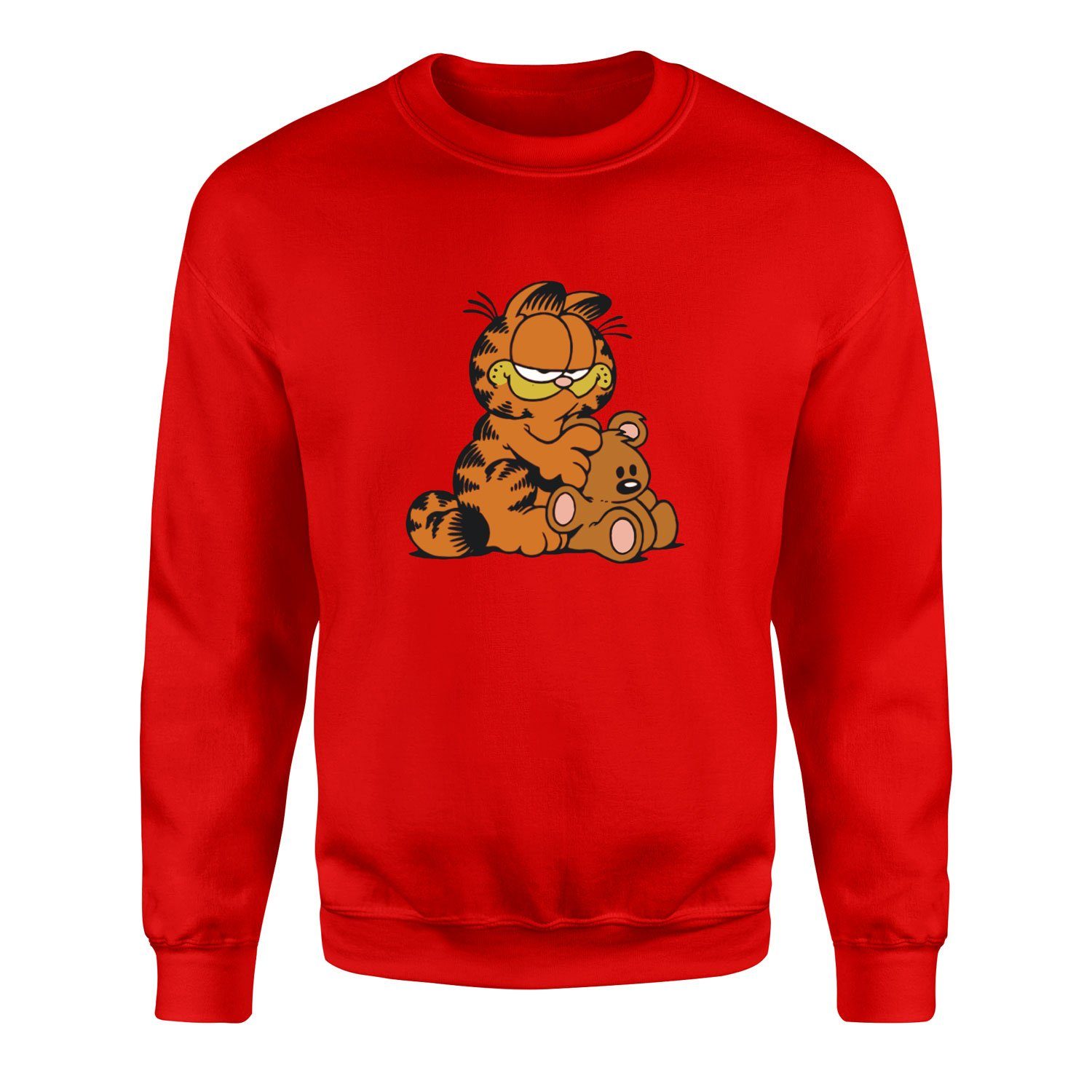 Garfield Sweatshirt XXL - Kırmızı