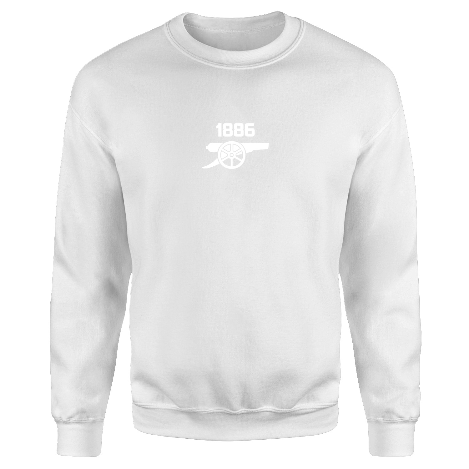 Gunners since 1886 | Arsenal Sweatshirt M - Beyaz