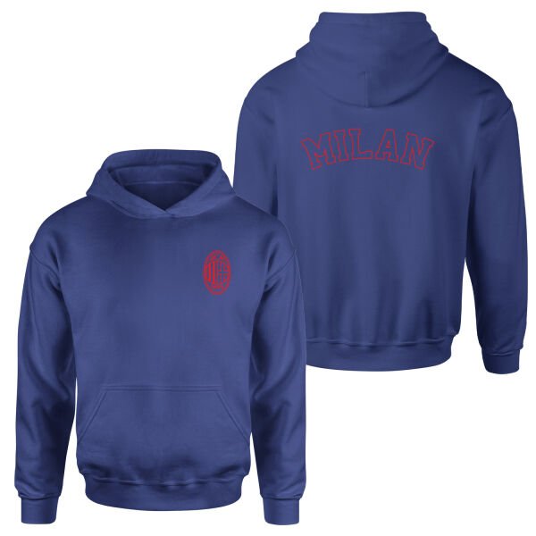 Sempre Milan Hoodie S - İndigo Mavisi