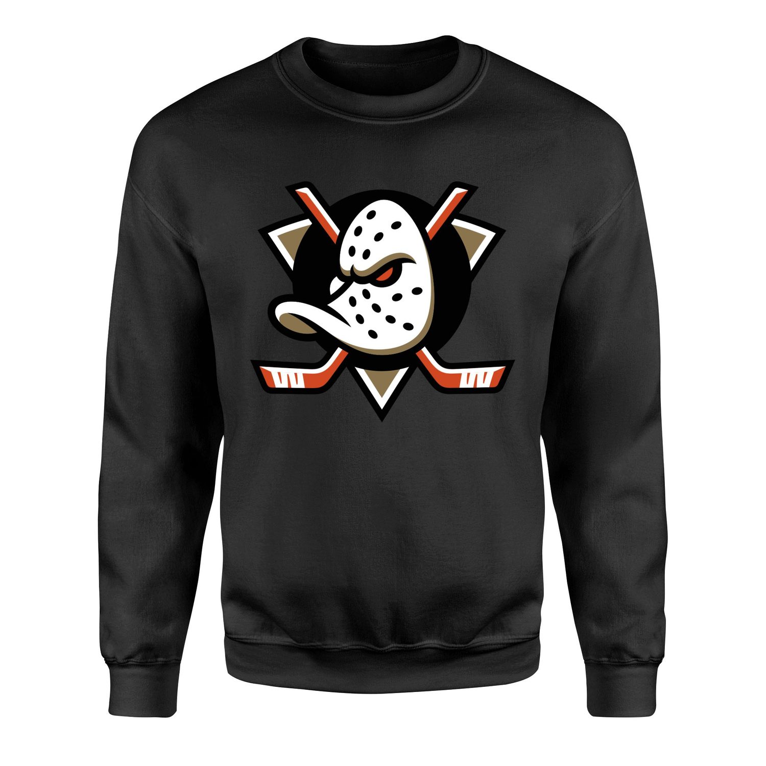 Anaheim Ducks Shield Sweatshirt M - Siyah