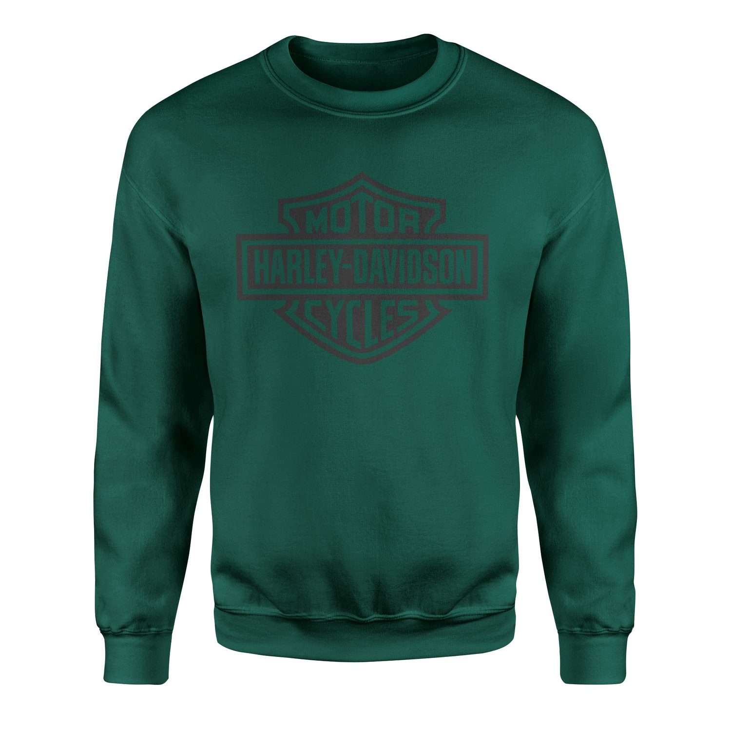 Harley-Davidson Shield B Sweatshirt S - Nefti Yeşili