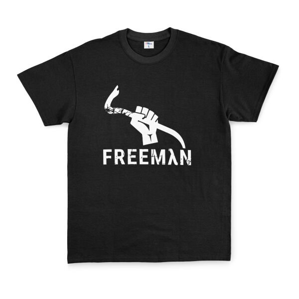 Gordon FREEMAN Crowbar Tişört L - Siyah