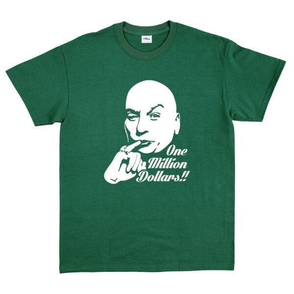 Dr. Evil One Million Dollars Tişört