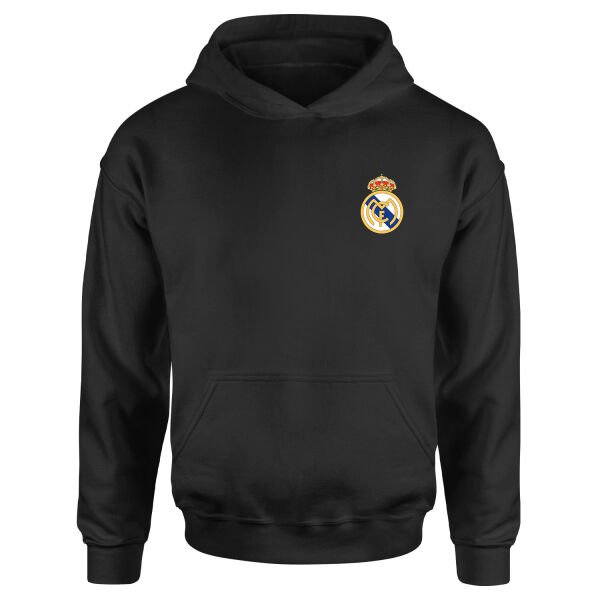 Real Madrid Hoodie M - Siyah