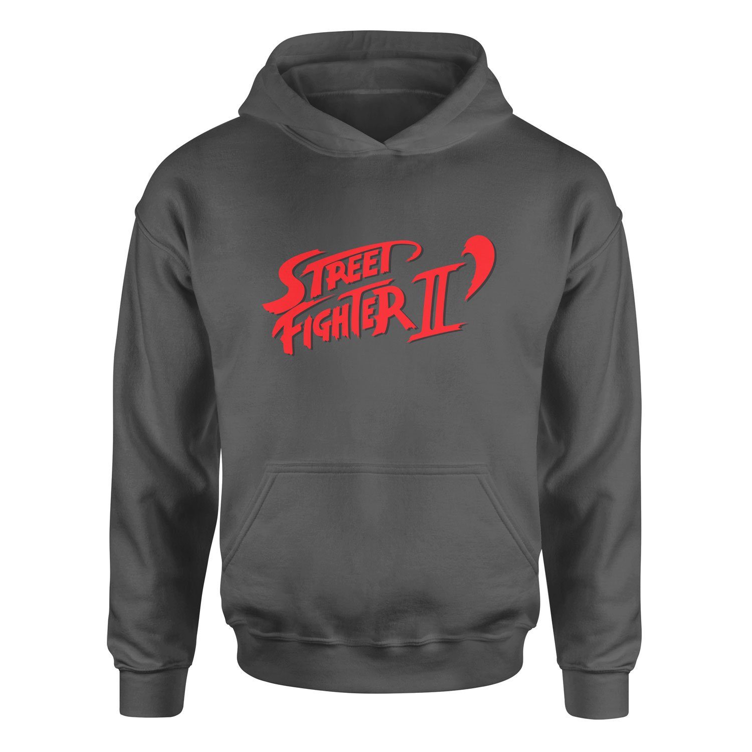 Street Fighter II Hoodie XL - Füme