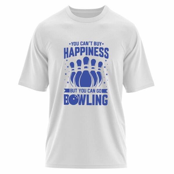 Go Bowling Oversize Tişört S - Beyaz