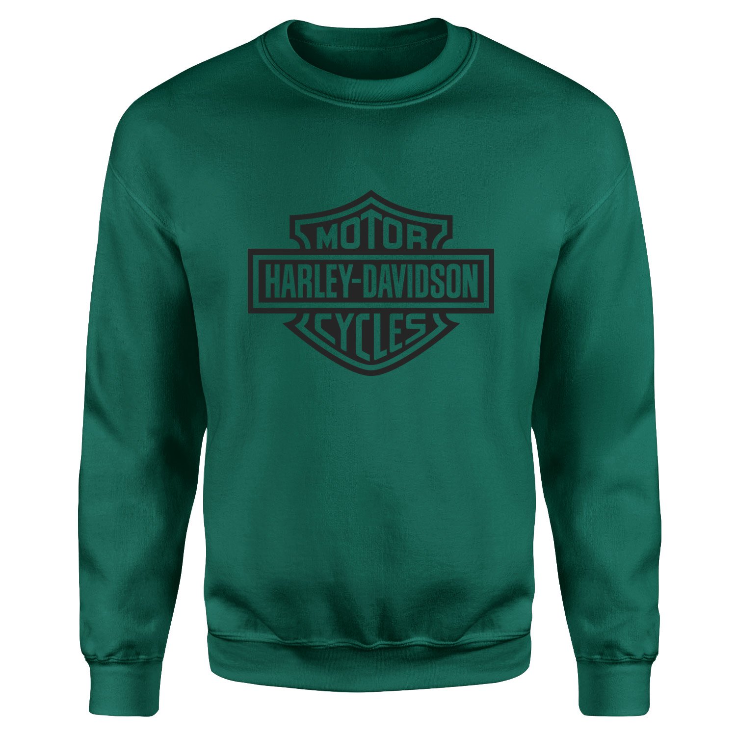 Harley-Davidson Shield B Sweatshirt M - Nefti Yeşili