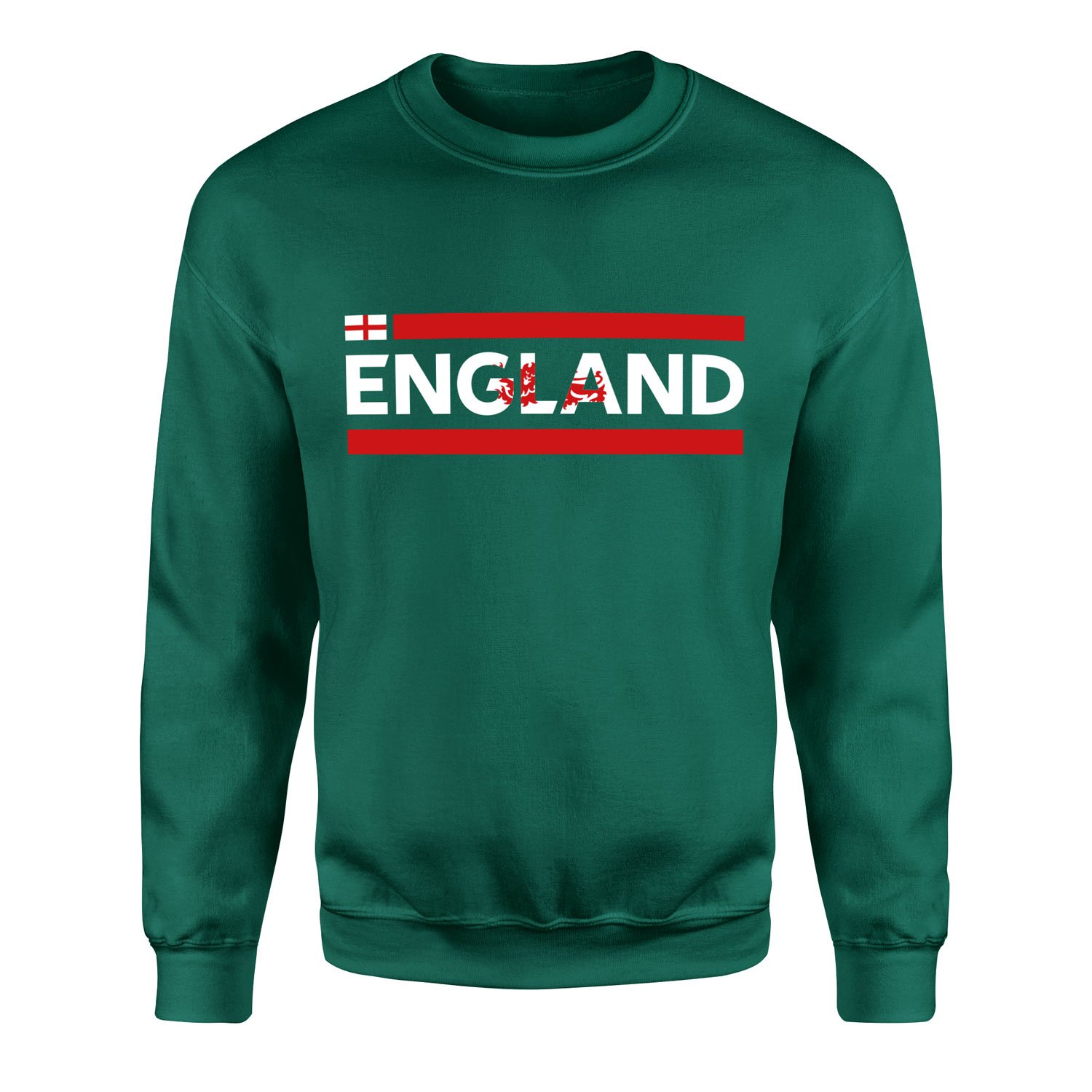 England Sweatshirt L - Nefti Yeşili