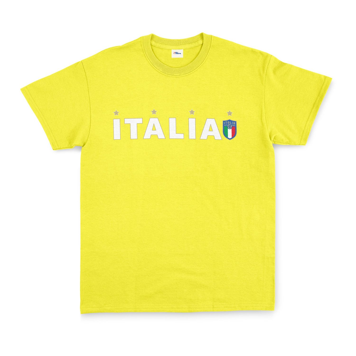 Italia Campioni del Mondo Tişört XL - Sarı
