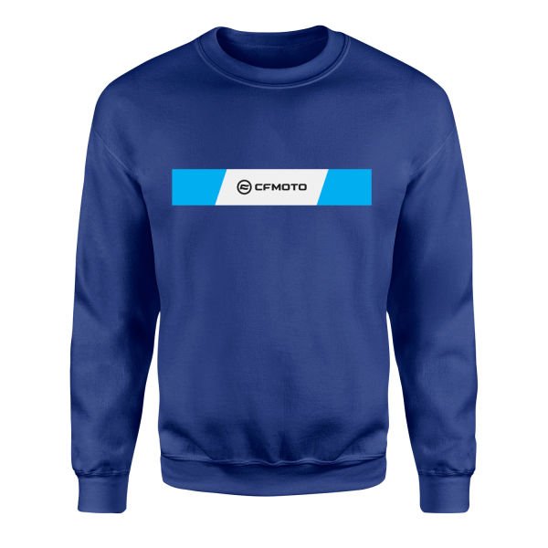 CF Graphic Sweatshirt S - İndigo Mavisi