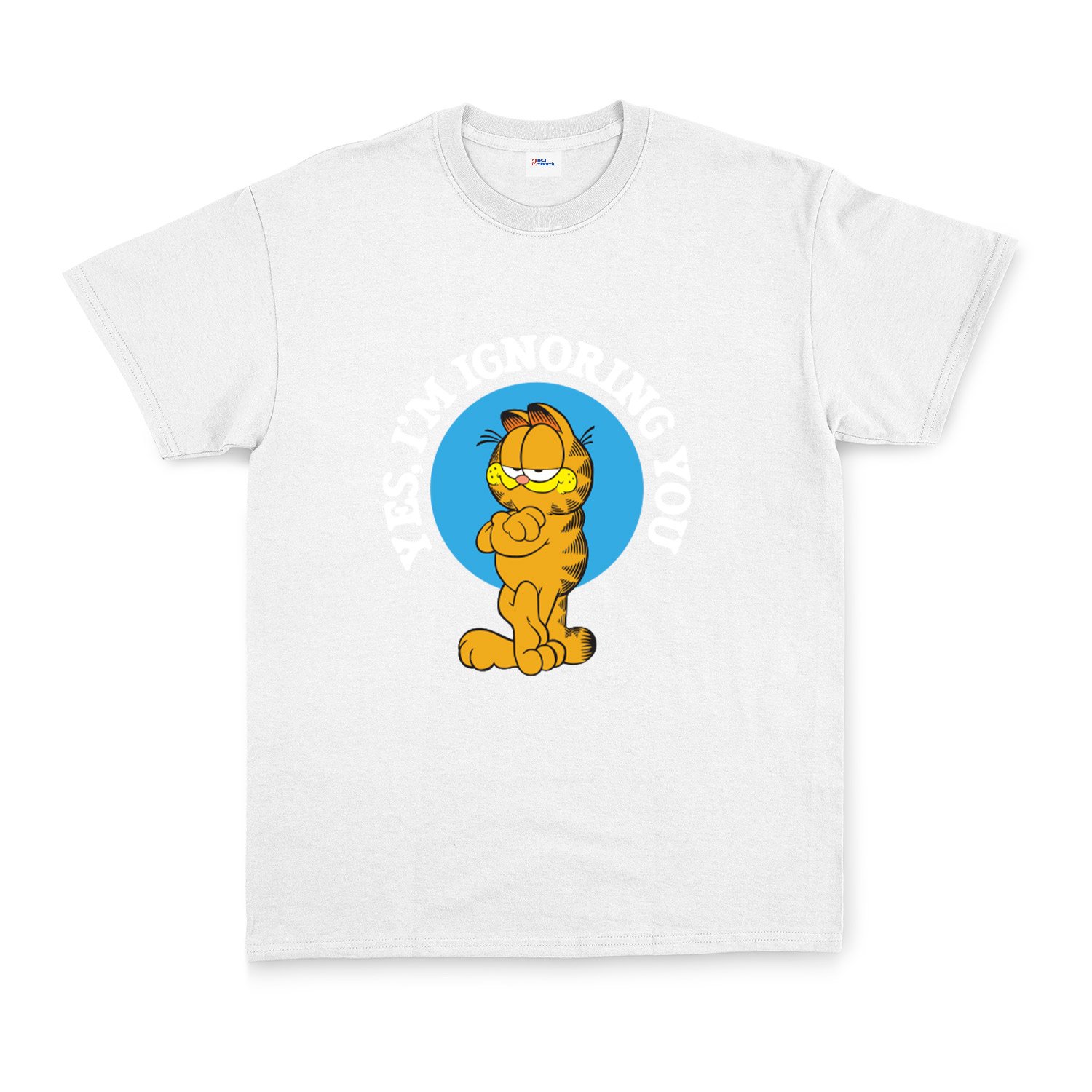 Yes, I’m Ignoring You | Garfield Tişört M - Beyaz
