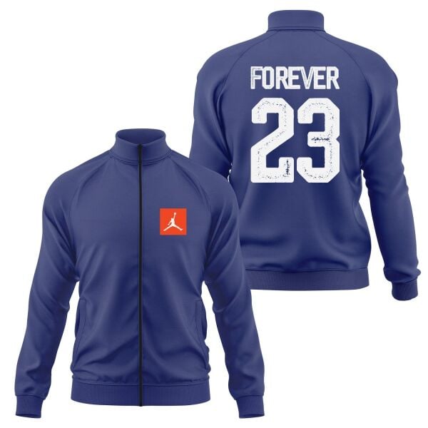 Air Jordan Forever 23 Fermuarlı Sweatshirt M - İndigo Mavisi | OUTLET