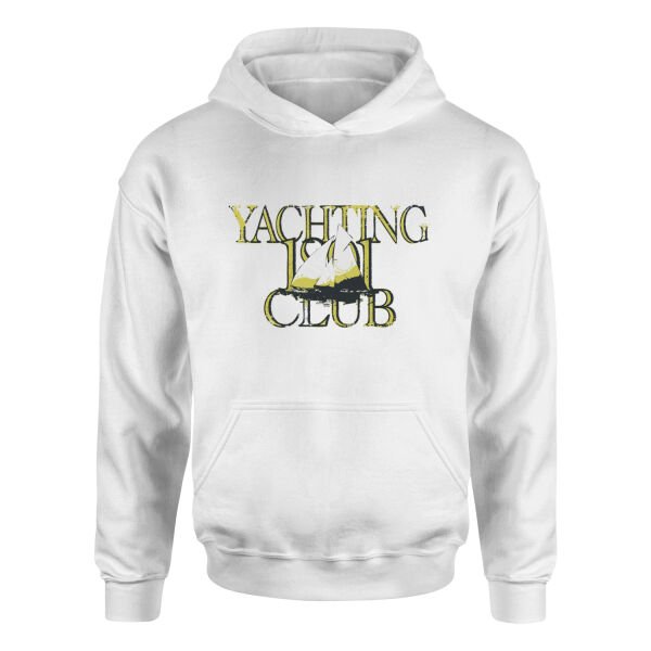Yachting 1891 Club Hoodie S - Beyaz