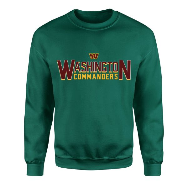 Washington Commanders | Burgundy & Gold Sweatshirt S - Nefti Yeşili